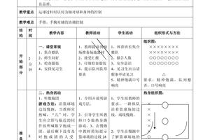 篮球绕杆运球训练教案及反思大班下学期